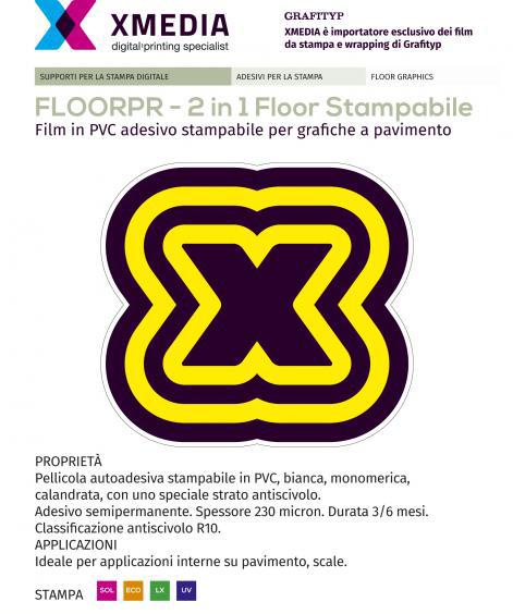 Film Adesivo Calpestabile  Senza Laminazione FLOORPRINT